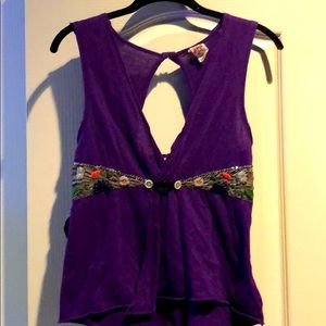 Vintage free people top